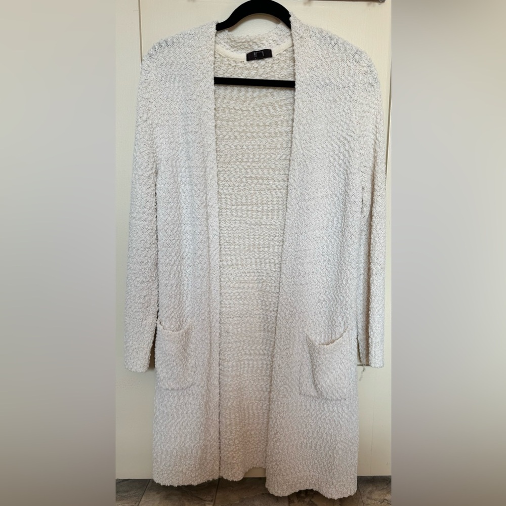 Modern Canvas Long Cardigan🤍🤍